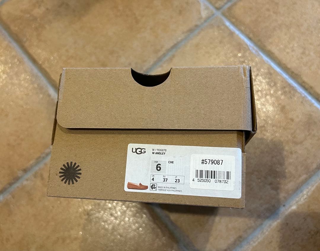 UGG ブラウン モカシン　アンスレー 23cm