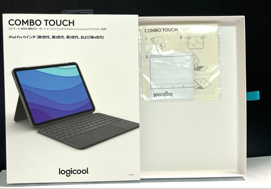 ロジクール Combo Touch iPad Pro11 キーボードケース 美品