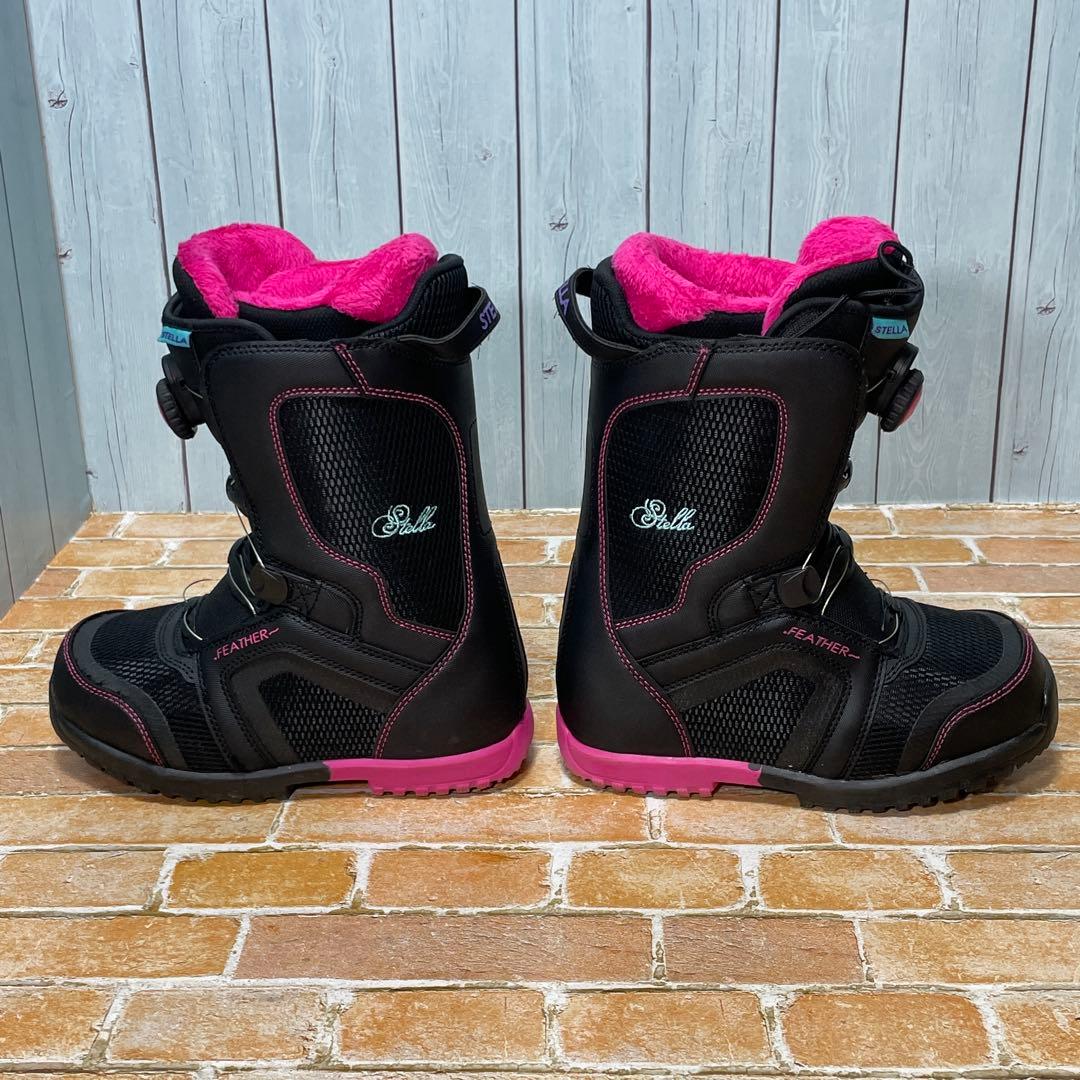 STELLA FEATHER ステラ 24.5 レディース スノボー