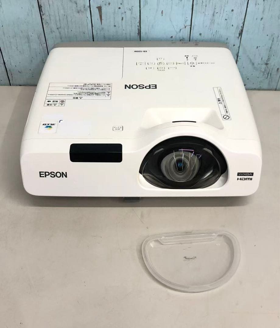 EPSON EB-535W プロジェクター 動作簡単確認　中古現状品　M-5