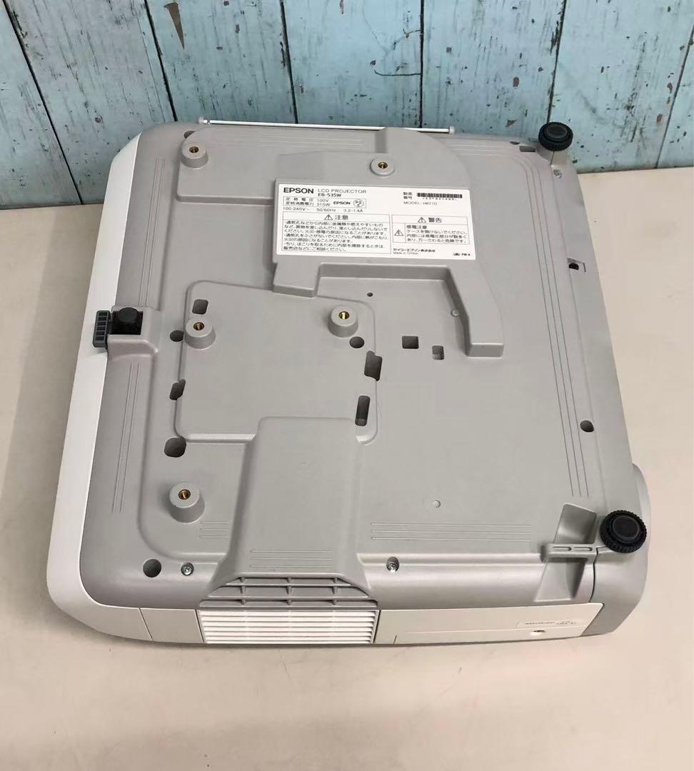 EPSON EB-535W プロジェクター 動作簡単確認　中古現状品　M-5