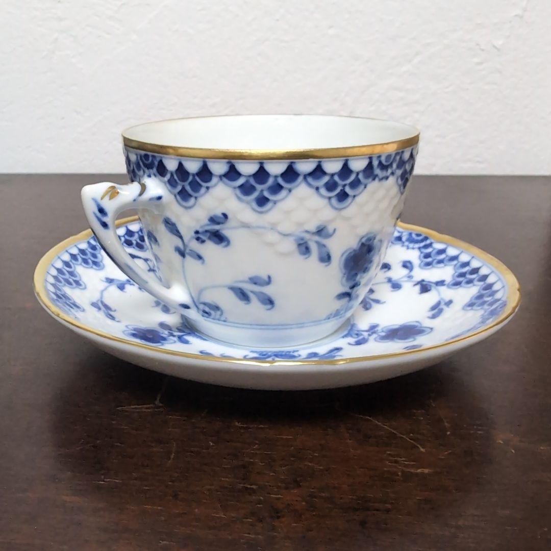 北欧　ビングオーグレンダール B＆G カップ＆ソーサー アンティーク