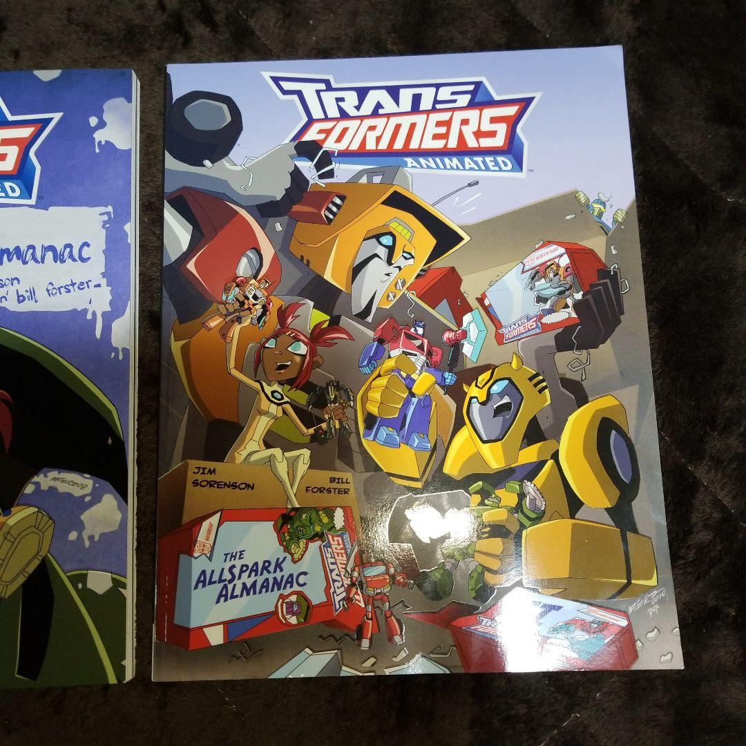 トランスフォーマーアニメイテッド　オールスパークアルマナック　IDW　洋書