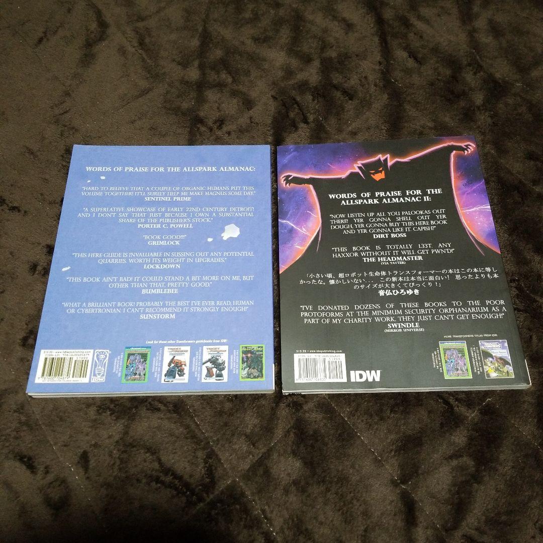 トランスフォーマーアニメイテッド　オールスパークアルマナック　IDW　洋書
