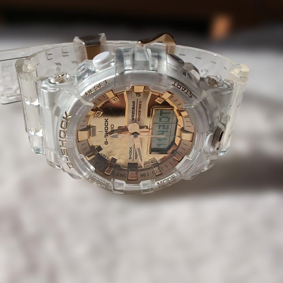 G-SHOCK GA-835E-7AJR クリア/ゴールド