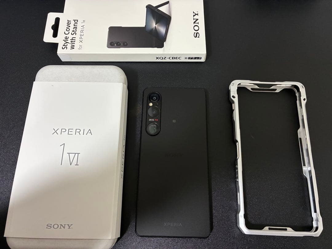 美品 SONY Xperia 1 VI 256GB SIMフリー本体＋純正ケース