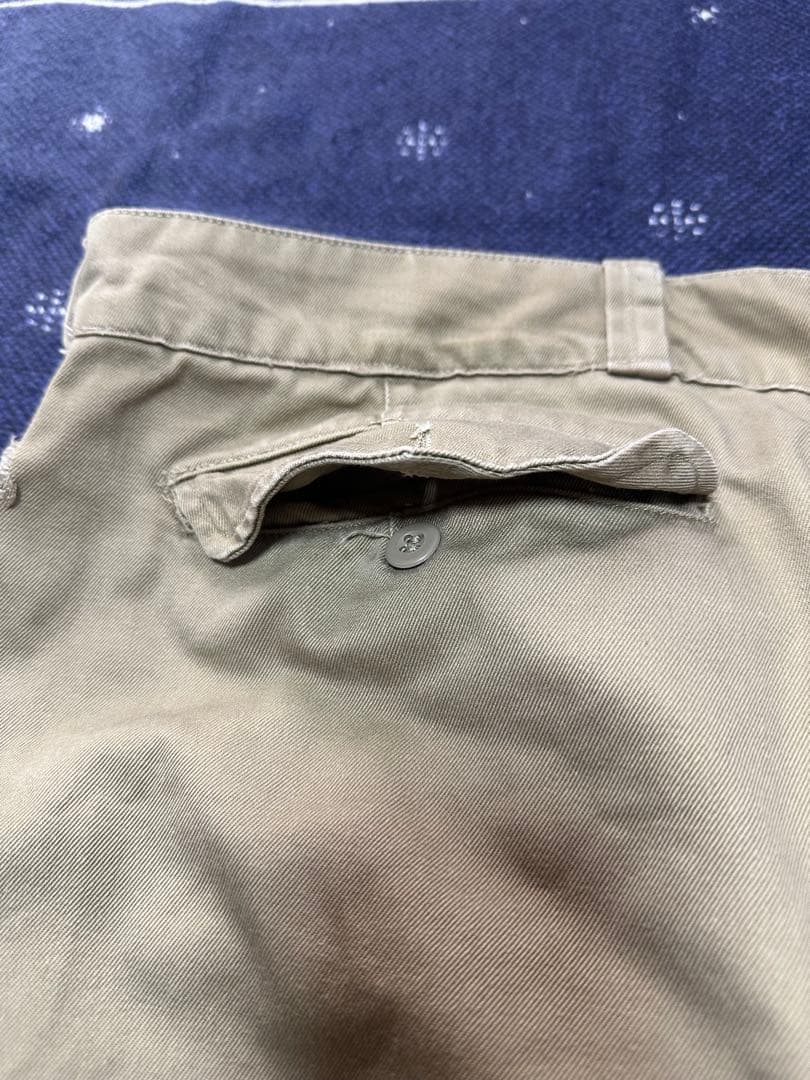 M52 後期　フランス軍　実物　チノパン　サイズ16 60s 50s