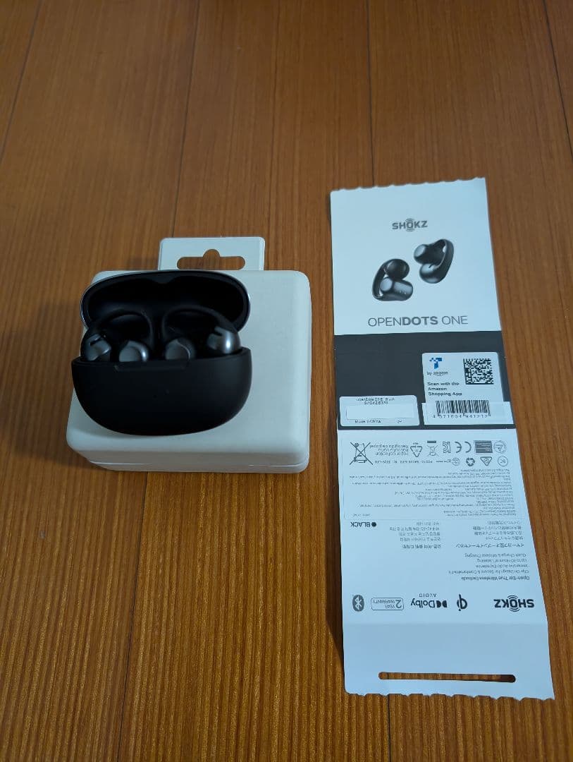 美品　Shokz Open Dots ONE ワイヤレスイヤホン