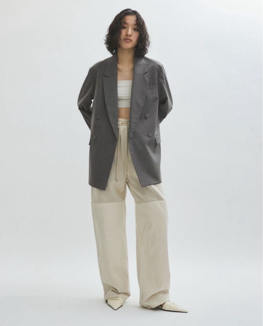 ADAM ET ROPE' FEMME ダブルブレストジャケット