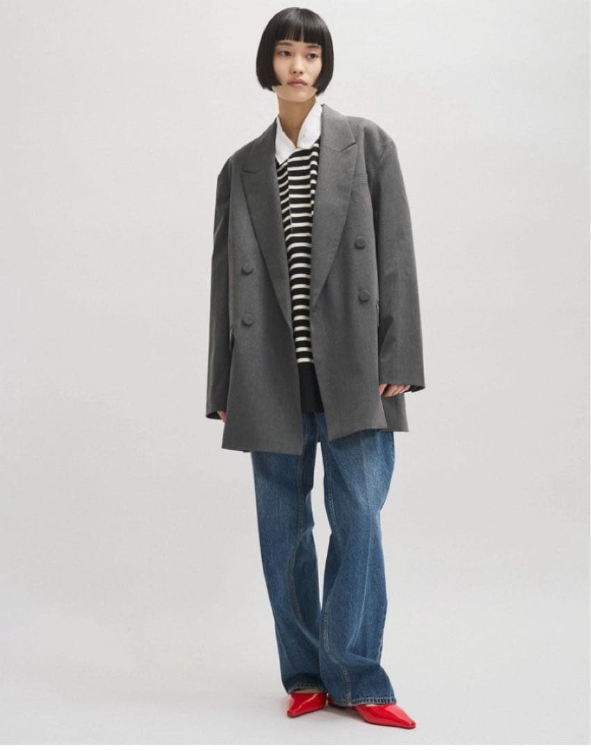 ADAM ET ROPE' FEMME ダブルブレストジャケット