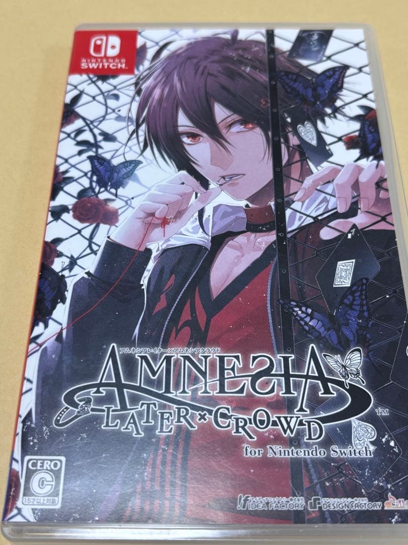 AMNESIA LATER×CROWD Switch アムネシア　最終価格