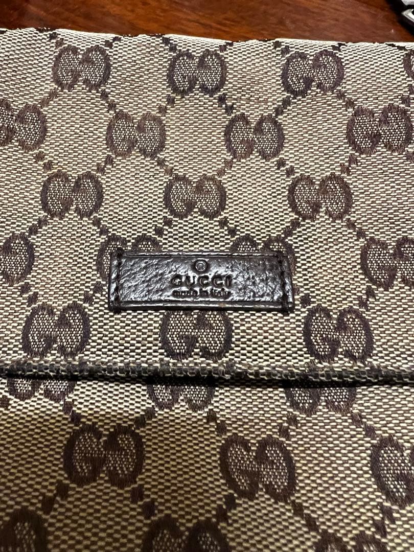 【値下げ】GUCCI GGキャンバス ボディバッグ