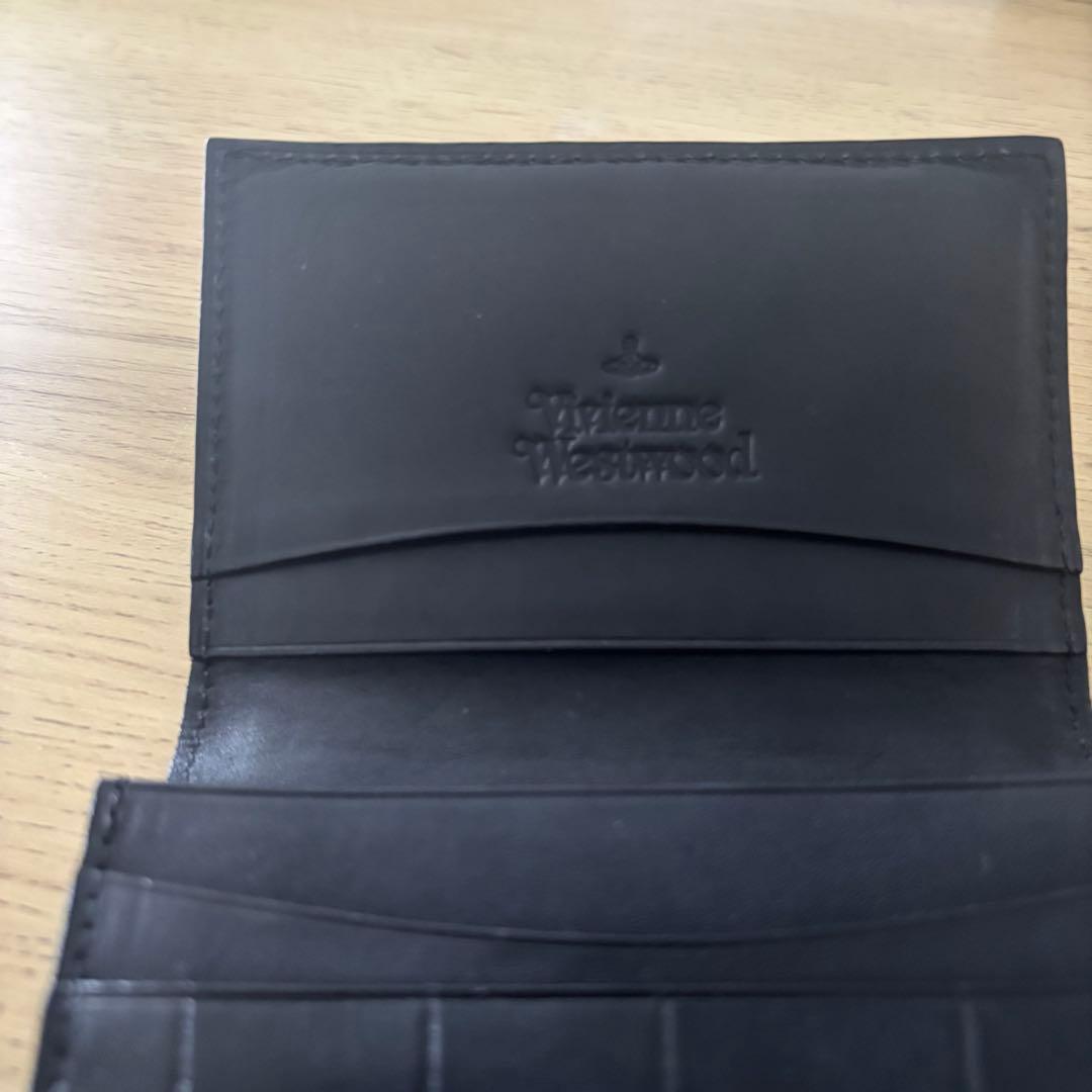 Vivienne Westwood ブラック クロコ 名刺入れ