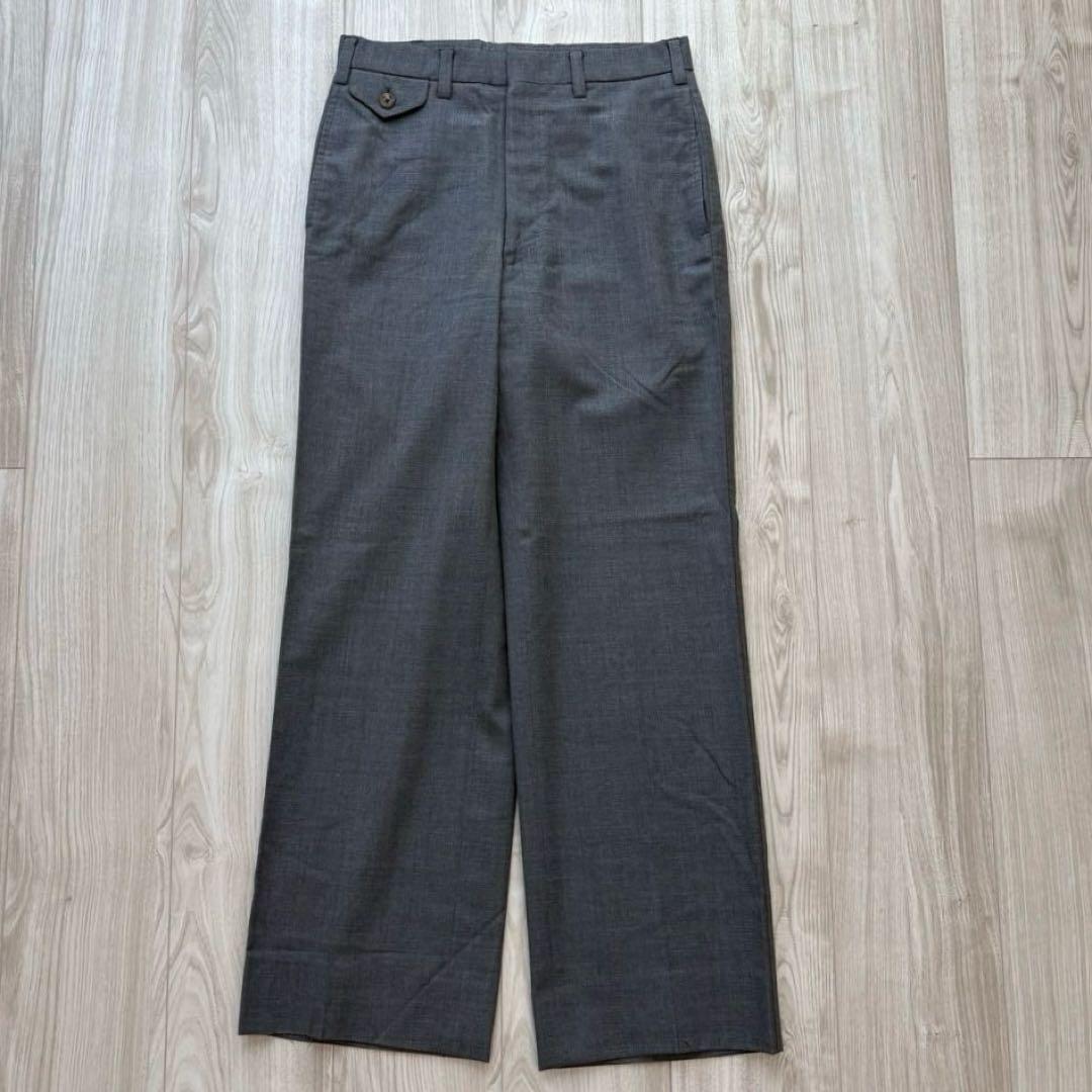 【希少】ポロバイラルフローレン メンズスーツ グレー 金ボタン S ダブル