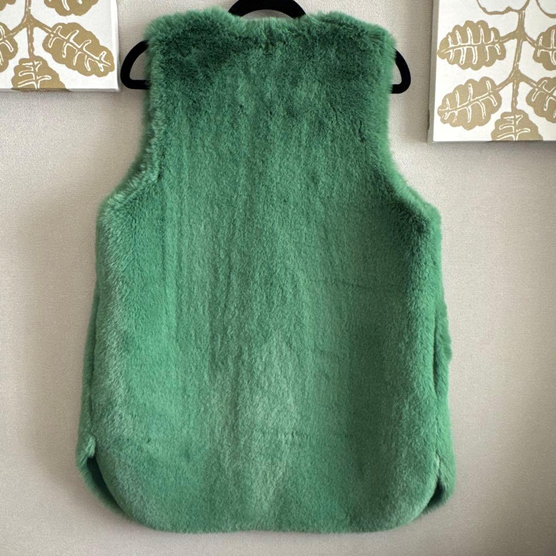 【新品・未使用】　マリードール　ファーベスト　ファーコート