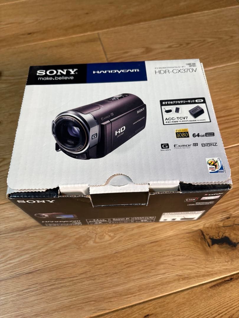 SONY HDR-CX370V ビデオカメラ