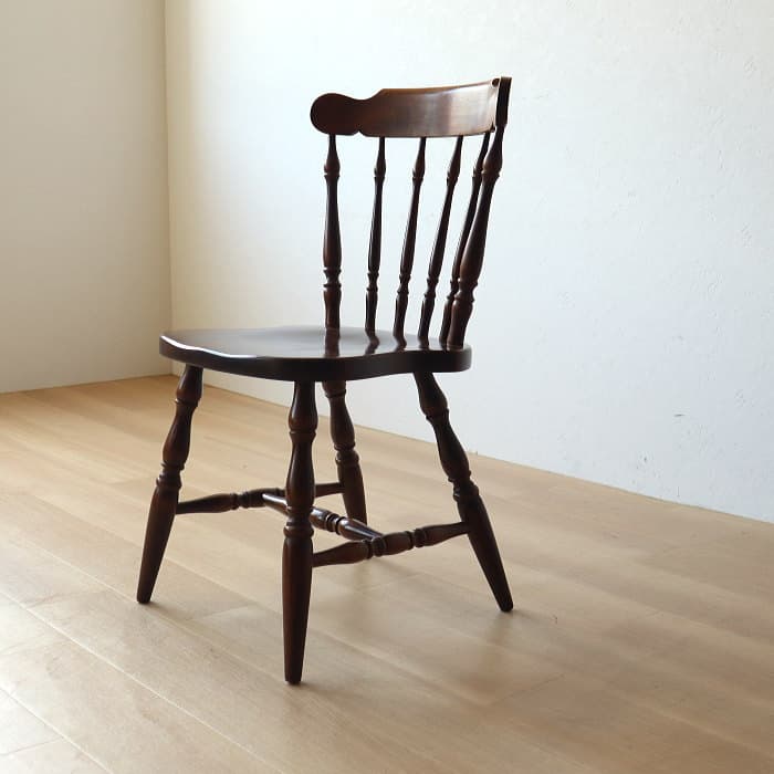 アンティーク キツツキ 飛騨産業 ウィンザーチェア ブナ材 古家具 無垢材