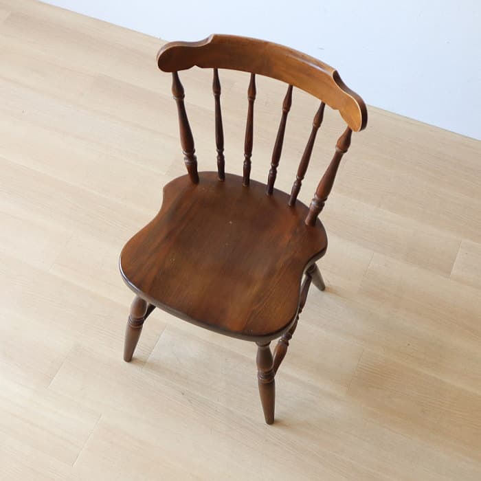 アンティーク キツツキ 飛騨産業 ウィンザーチェア ブナ材 古家具 無垢材