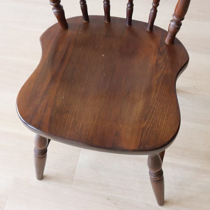 アンティーク キツツキ 飛騨産業 ウィンザーチェア ブナ材 古家具 無垢材