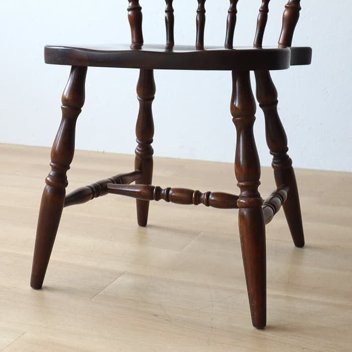 アンティーク キツツキ 飛騨産業 ウィンザーチェア ブナ材 古家具 無垢材