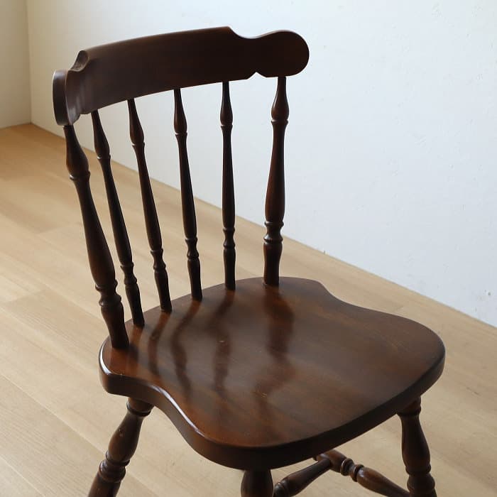 アンティーク キツツキ 飛騨産業 ウィンザーチェア ブナ材 古家具 無垢材