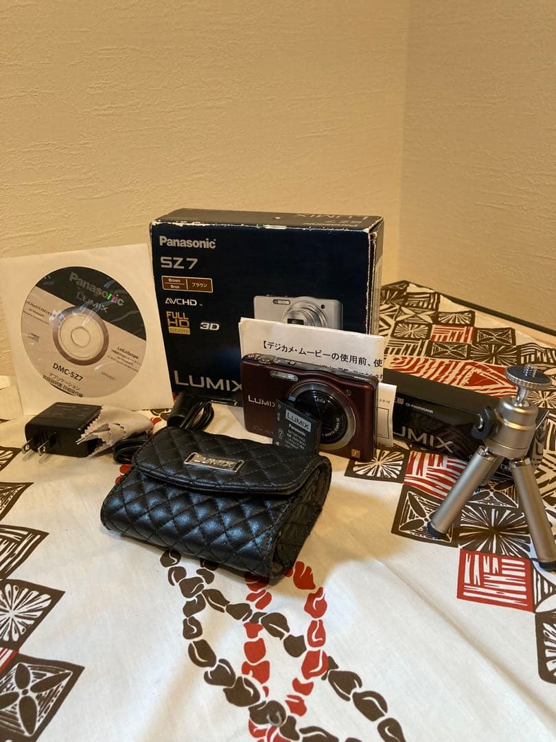 【動作良好品！】Panasonic Lumix DMC-SZ7！c25018