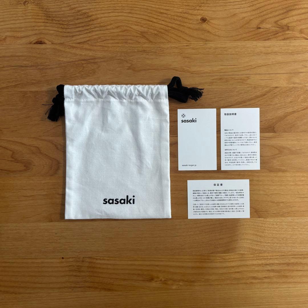 【未使用】Flap card case 名刺入れ 木×革