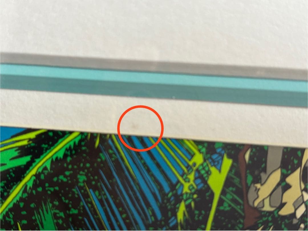 鈴木英人　シルクスクリーン　南カリフォルニアの休日　サイン入り