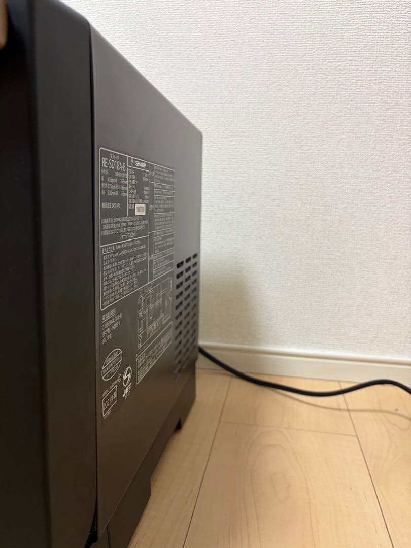 美品！！SHARP オーブンレンジ RE-SD18A-B 2021年製