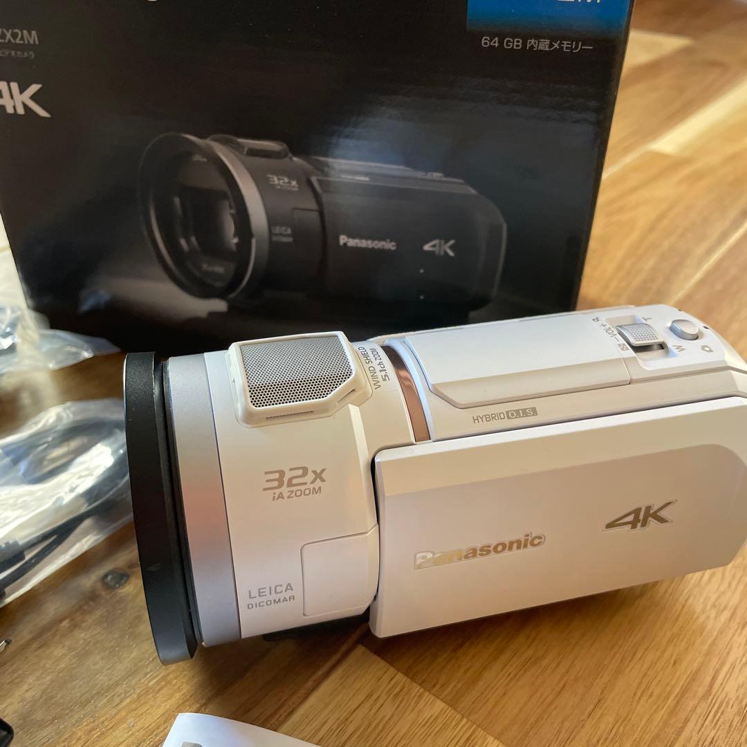 【美品】パナソニック デジタル4Kビデオカメラ HC-VZX2M