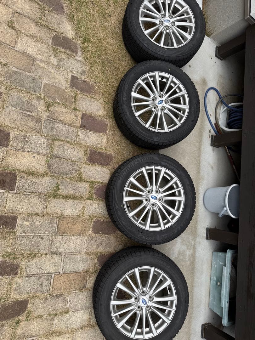 スバル 16インチ ホイールセット 4本　インプレッサスポーツ