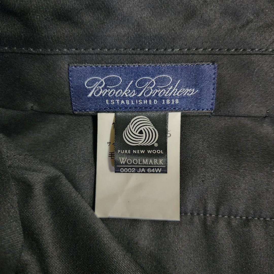 未使用 ブルックスブラザーズ プレーンフロント トラウザーズ スラックス