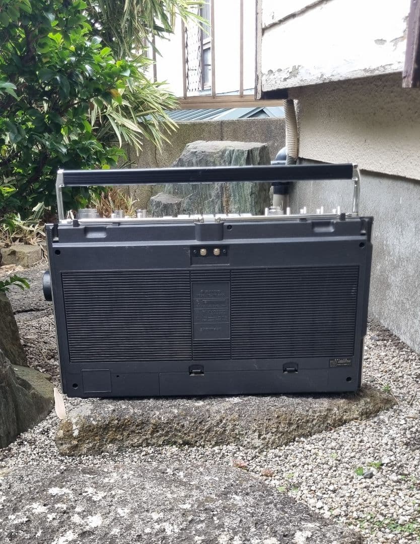 サンヨー SANYO MR-9600 ラジカセ シルバー/ブラック