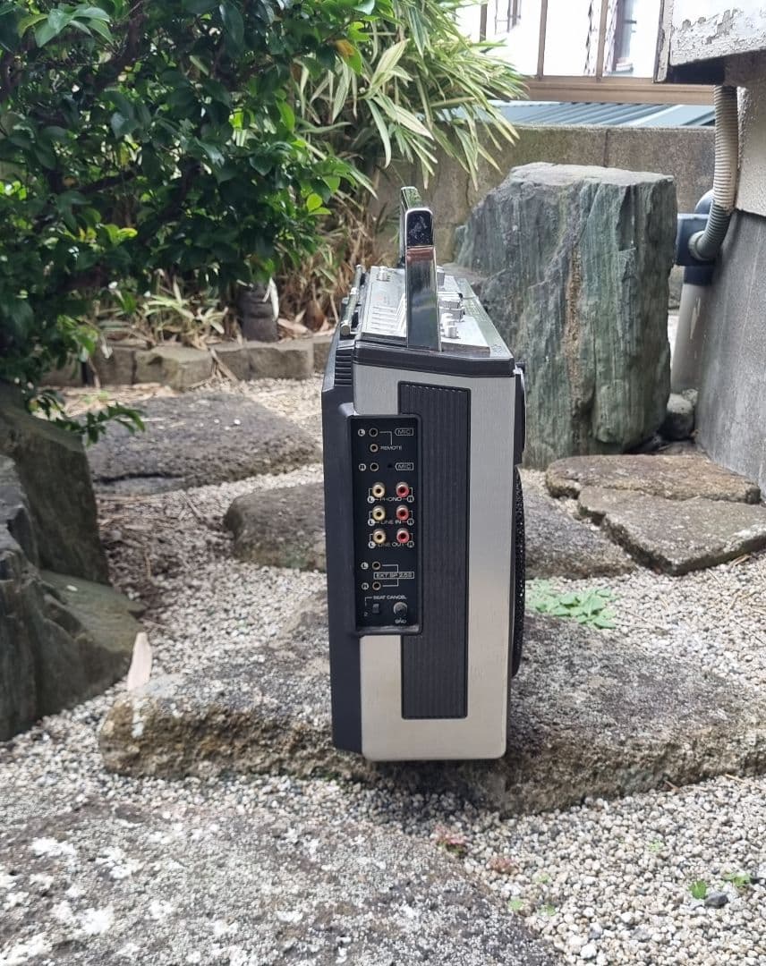 サンヨー SANYO MR-9600 ラジカセ シルバー/ブラック