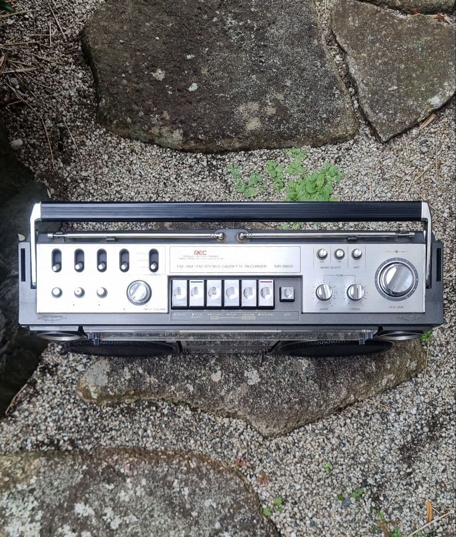 サンヨー SANYO MR-9600 ラジカセ シルバー/ブラック