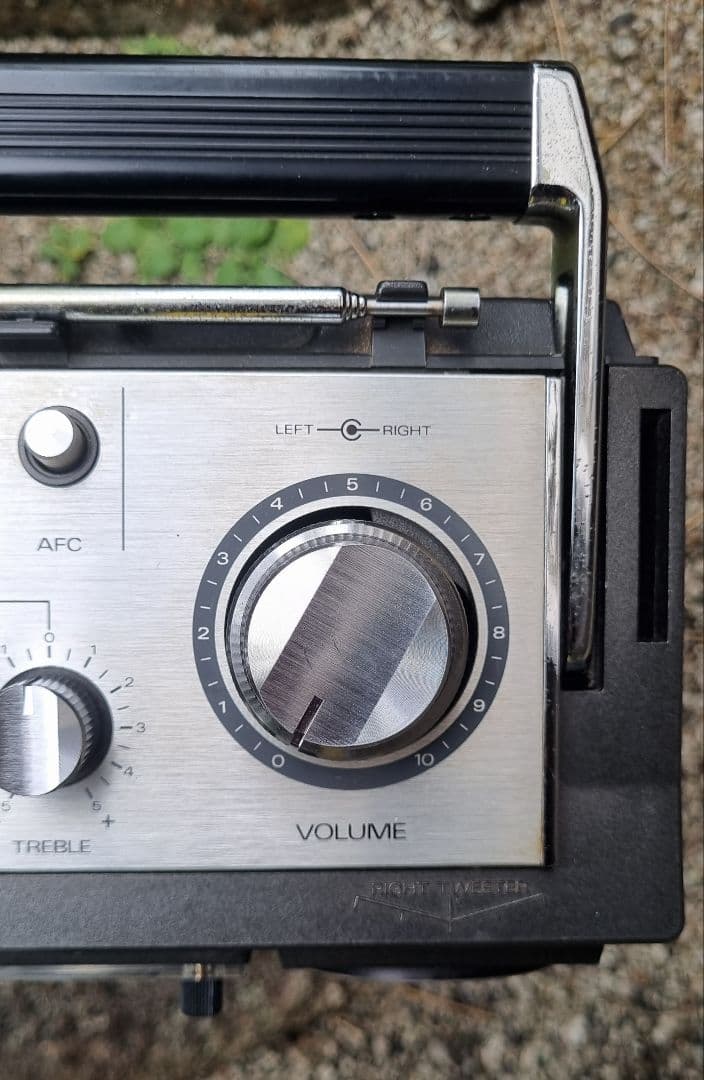 サンヨー SANYO MR-9600 ラジカセ シルバー/ブラック