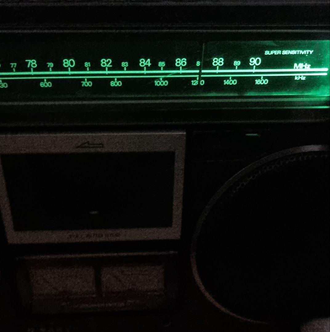 サンヨー SANYO MR-9600 ラジカセ シルバー/ブラック