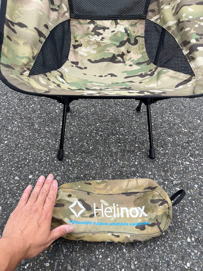 Helinox 迷彩チェアワン NO.2