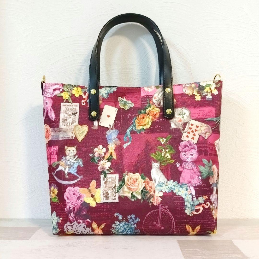 専用 ☆ サテンバッグ＆袋が入るポーチ＆マルチケース ☆ ジョリーフルール