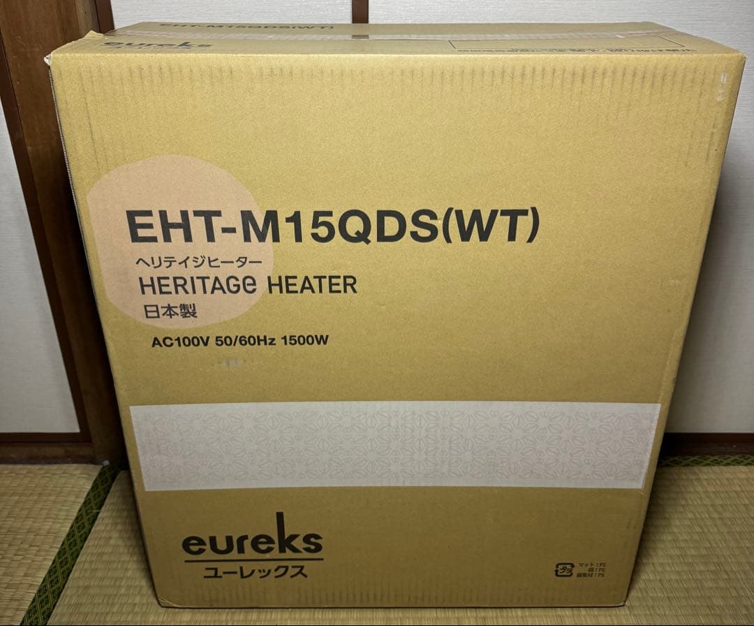知*様 ユーレックス(eureks) オイルレスヒーター EHT-M15QDS