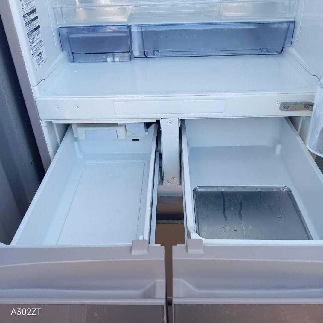 送料設置無料　三菱　自動製氷機能付き大型冷蔵庫　455L