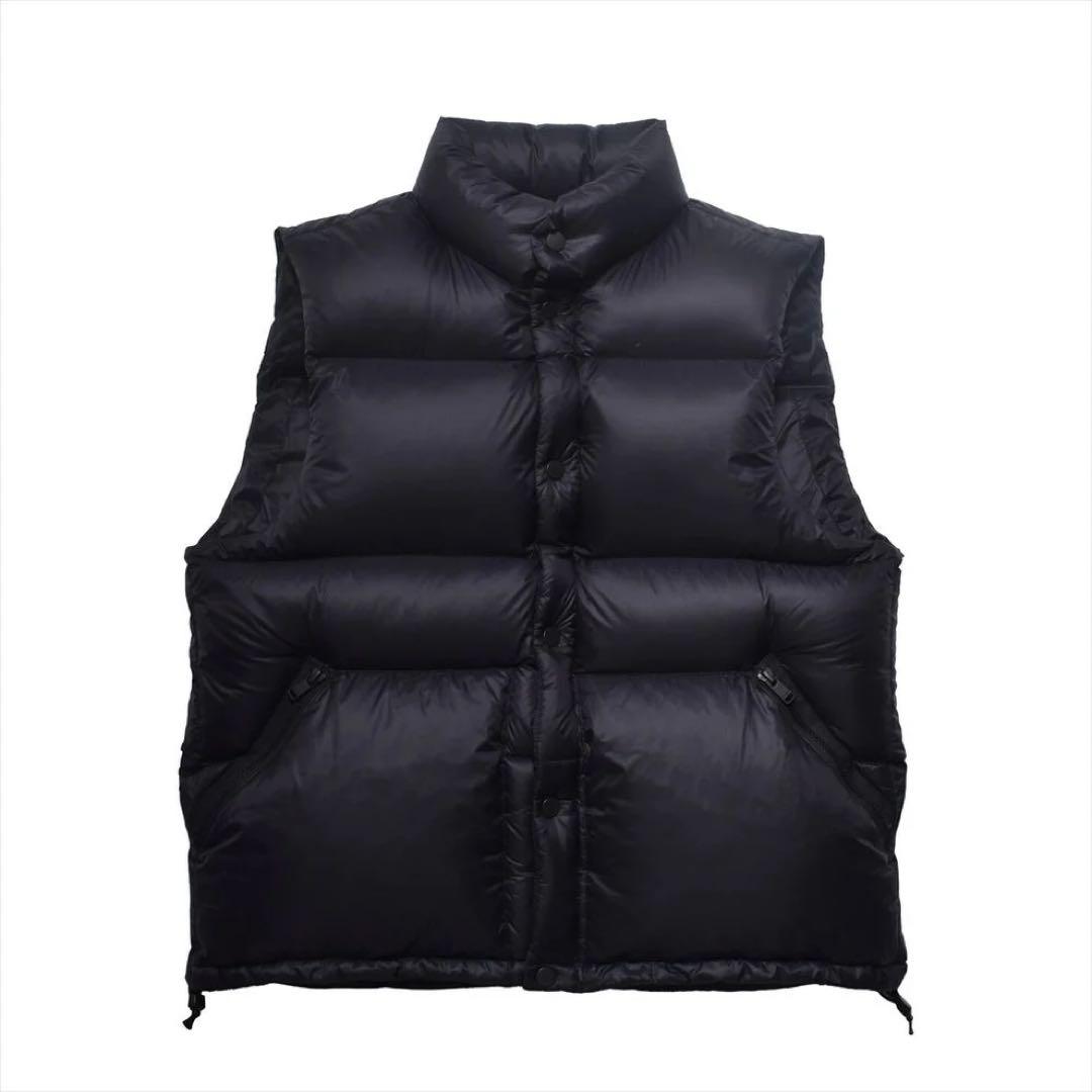MINEDENIM EXPLORER DOWN VEST NYLON サイズ2