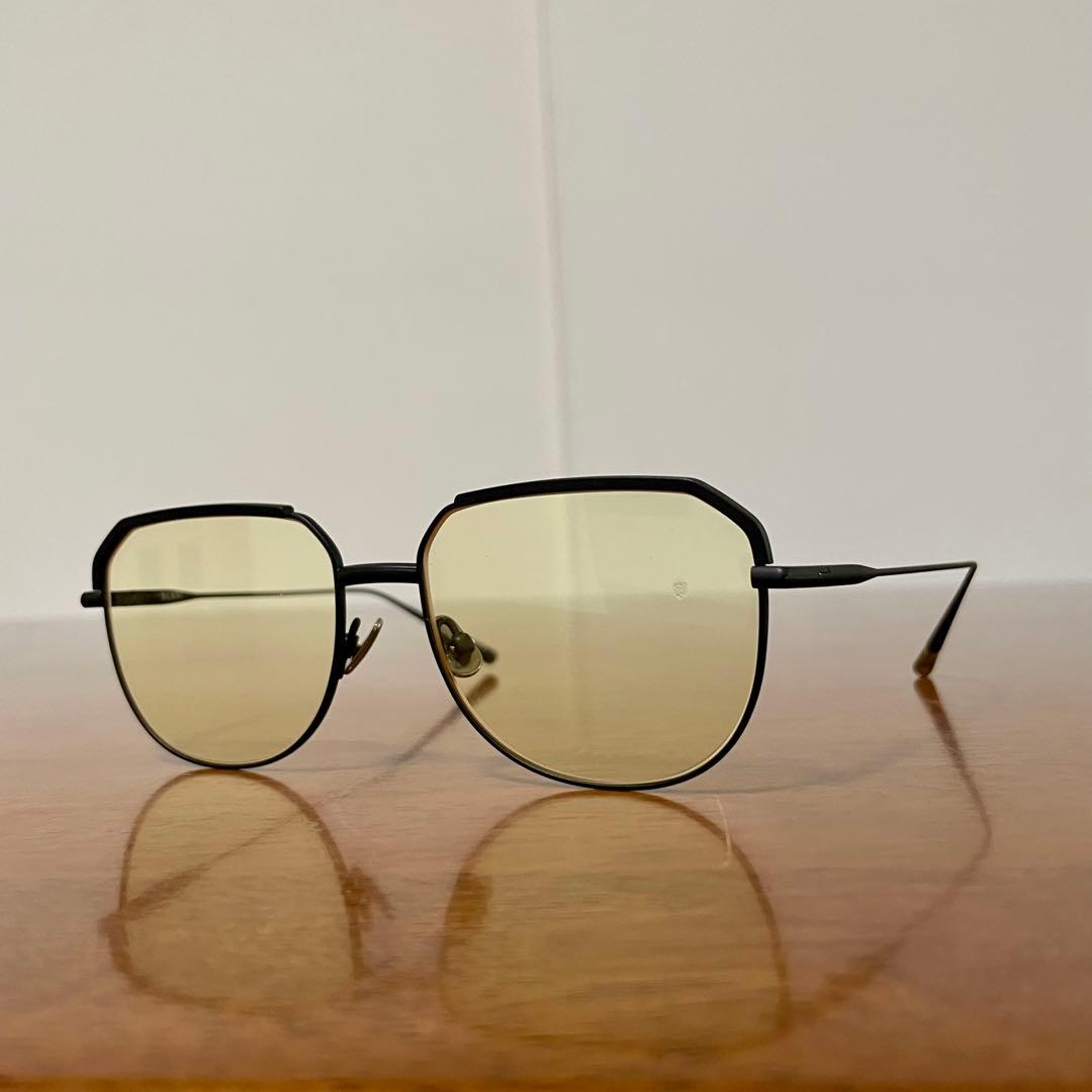 BLANC.. ブラン BE005 ブラック イエロー サングラス