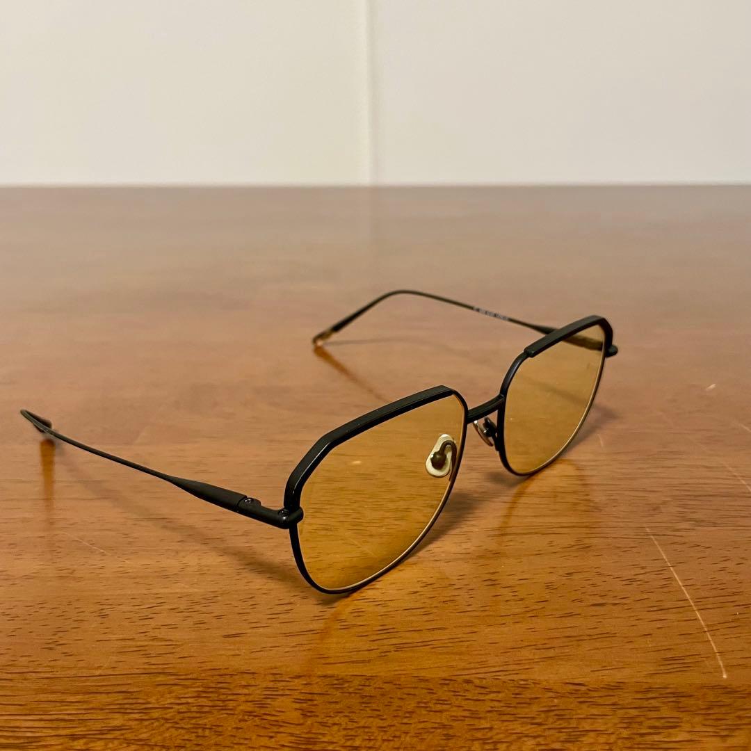 BLANC.. ブラン BE005 ブラック イエロー サングラス