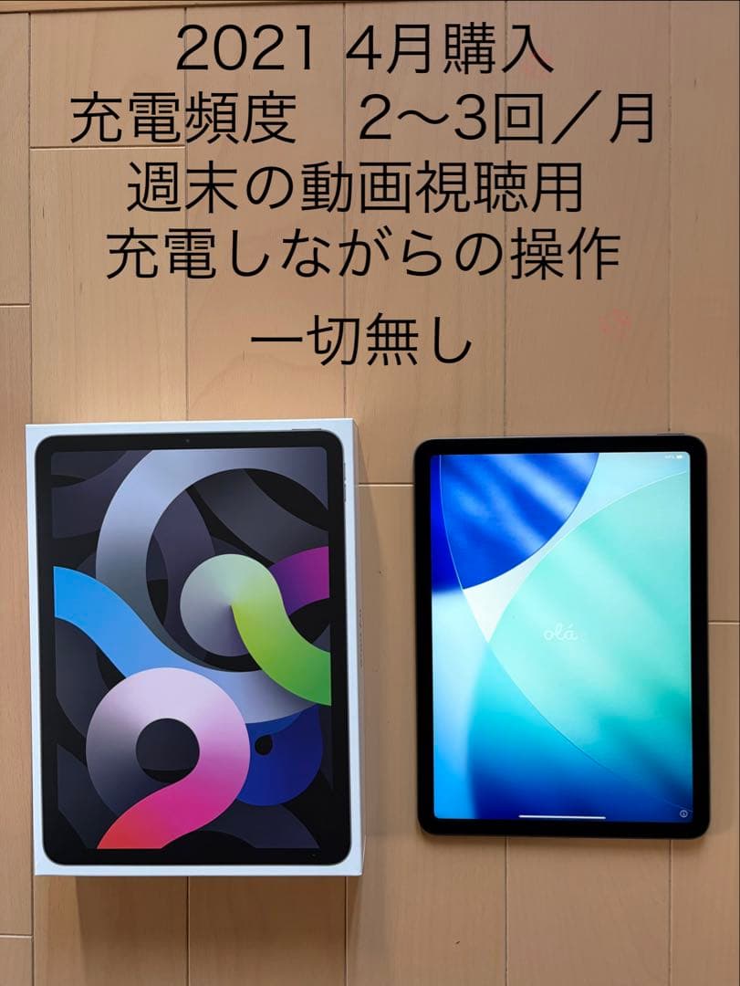 山*様 iPad Air 第4世代　64GB WiFi スペースグレイ