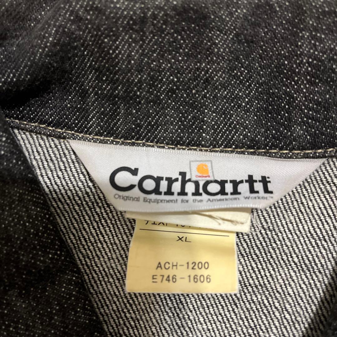 Carhartt ダークデニムジャケットXL
