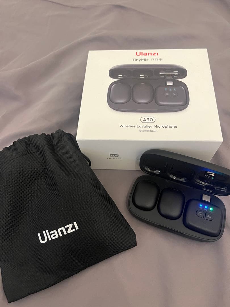 Ulanzi A30 ワイヤレスラベリアマイクロフォン