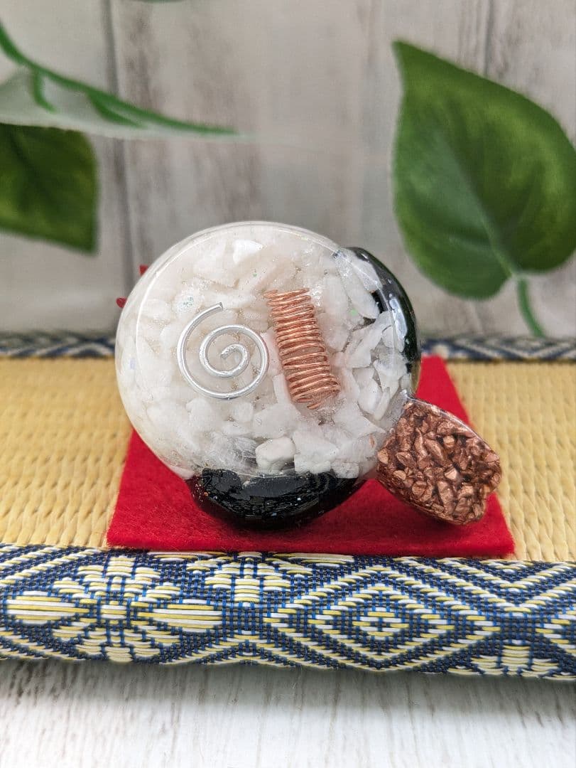 【おりおり】かがみもちになりたいシマエナガちゃん形オルゴナイト☆他２点