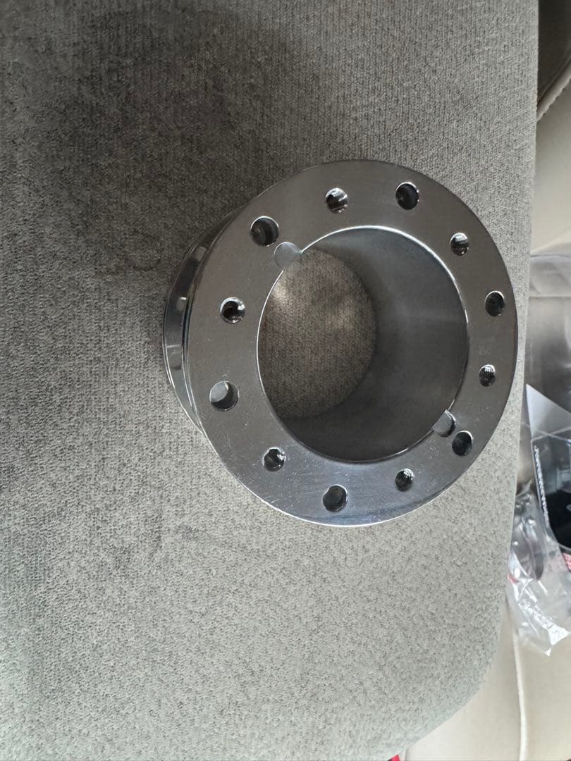 ウッドステアリングとボススペーサーセット