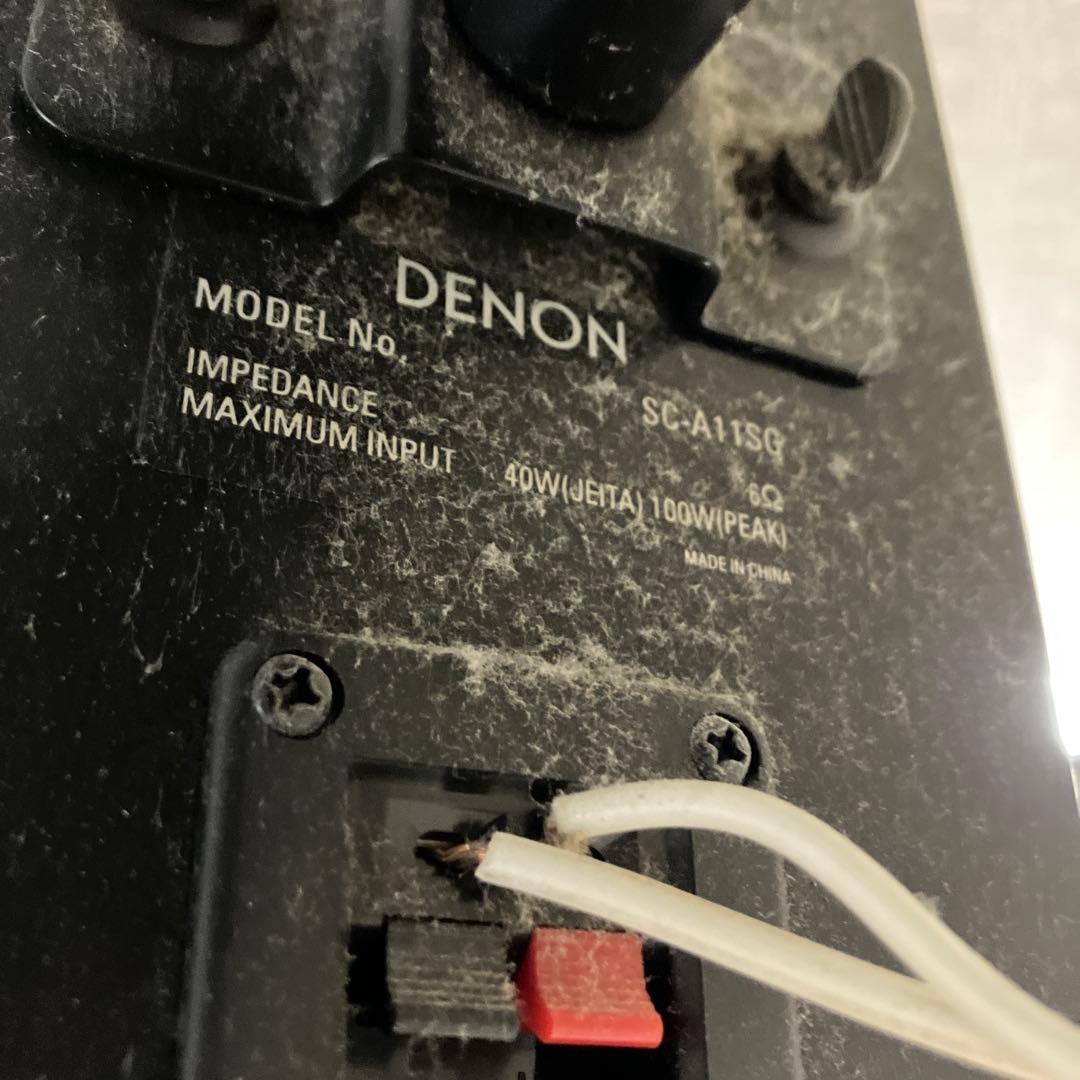 DENON SC-A11SGスピーカー 黒
